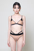 JOAN Dark G-String with Adjustable Straps